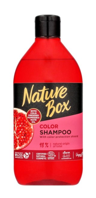 Nature Box Pomegranate Oil Szampon do włosów chroniący kolor 385ml