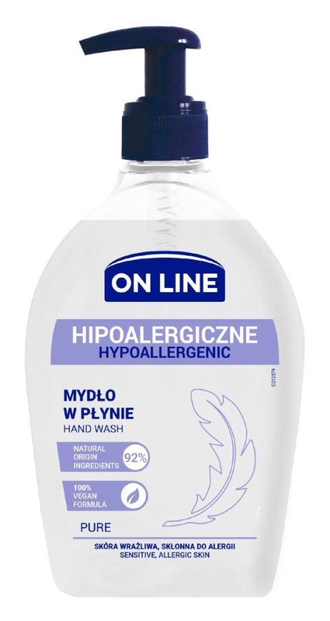 On Line Mydło w dozowniku Hipoalergiczne Pure 500ml