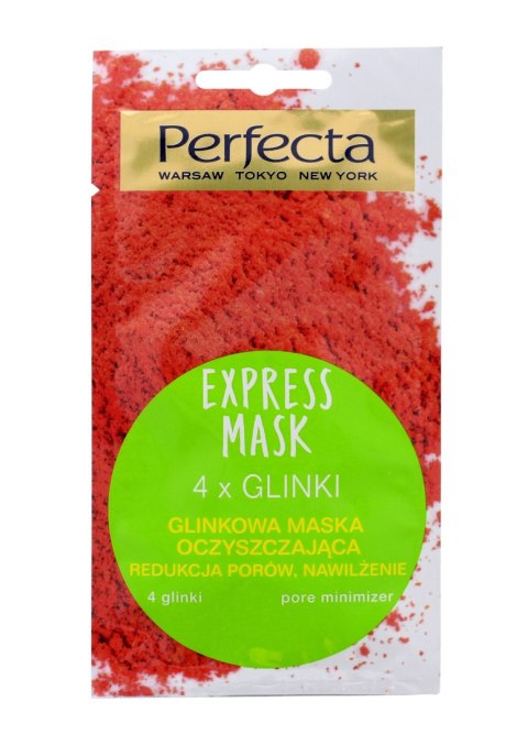 PERFECTA Express Mask Glinkowa maska oczyszczająca - 4 Glinki 8 ml