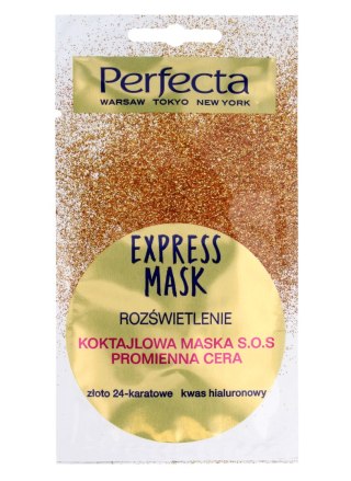 PERFECTA Express Mask Koktajlowa maska rozświetlająca S.O.S 8 ml