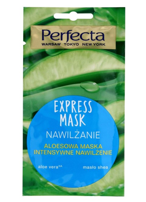 Perfecta Express Mask Aloesowa maska - intensywne nawilżanie 8 ml