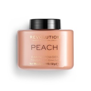 REVOLUTION Loose Baking Powder Puder sypki Peach 32 g