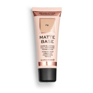 REVOLUTION Matte Base Foundation F8 Podkład matujący do twarzy 28 ml