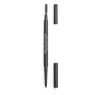 REVOLUTION Precise Brow Pencil Dwustronna kredka do brwi Dark Brown