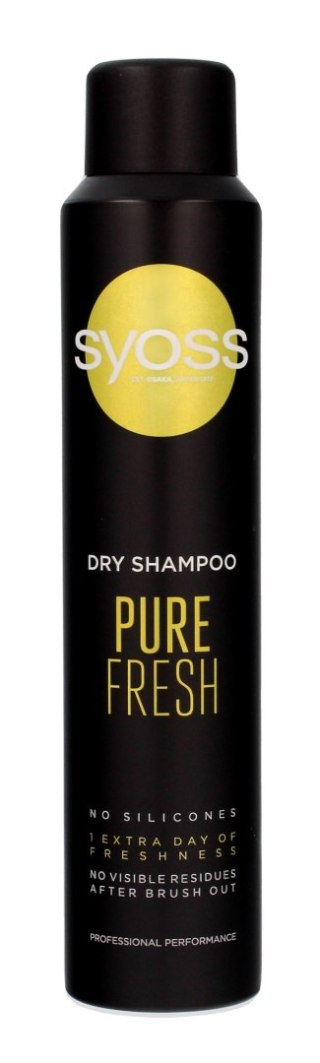 Schwarzkopf Syoss Pure Fresh Suchy szampon do włosów 200ml