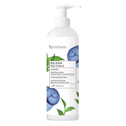VIS PLANTIS Helix Vital Care Balsam do ciała nawilżający z filtratem ze śluzu ślimaka 400ml VIS PLANTIS Helix Vital Care Balsam do ciała nawilżający z filtratem ze śluzu ślimaka 400ml