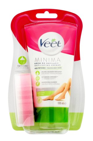 Veet Krem do depilacji skóry pod prysznic Silk & Fresh - skóra sucha 135ml