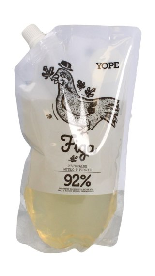 YOPE Mydło w płynie FIGA Doypack 500ml