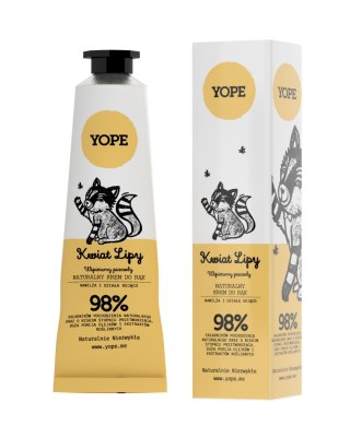 YOPE Naturalny Krem do rąk Kwiat Lipy 50 ml