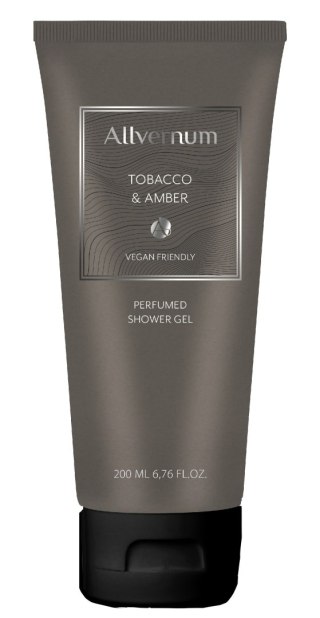 Allvernum Men Żel pod prysznic pefumowany Tobacco & Amber 200ml