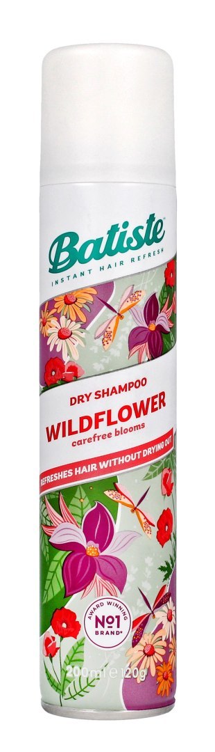 BATISTE Wildflower Suchy szampon do włosów 200 ml BATISTE Wildflower Suchy szampon do włosów 200 ml