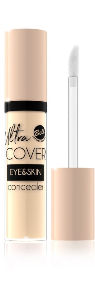 Bell Korektor intensywnie kryjący w płynie Ultra Cover Eye & Skin nr 03 Medium Beige 5g