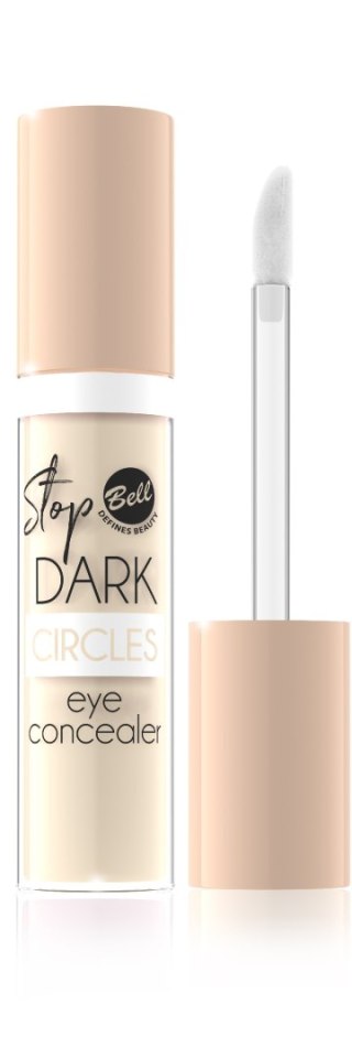 Bell Korektor rozświetlający pod oczy w płynie Stop Dark Circles nr 02 True Ivory 1szt