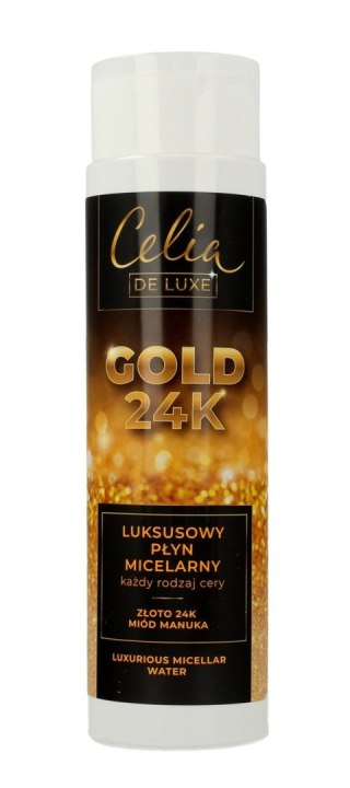 CELIA Gold 24K Luksusowy płyn micelarny - każdy rodzaj cery 200 ml