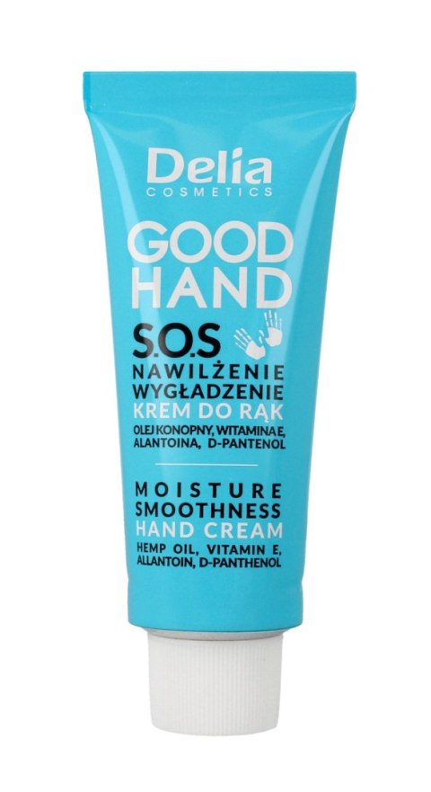 Delia Cosmetics Good Hand S.O.S Krem do rąk Nawilżenie i Wygładzenie 75ml