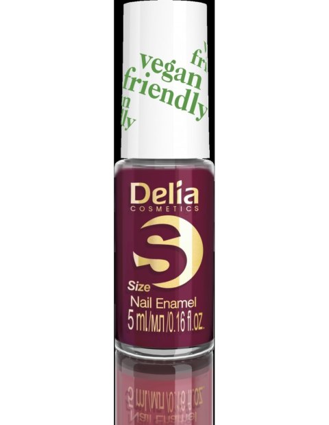 Delia Cosmetics Vegan Friendly Emalia do paznokci Size S nr 216 Cherry Bomb 5ml