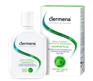 Dermena Hair Care Plus Szampon przeciwłupieżowy hamujący wypadanie włosów 200ml