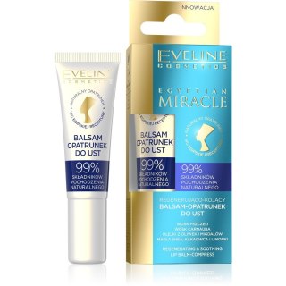 EVELINE Egyptian Miracle Regenerująco-kojący balsam-opatrunek do ust 12 ml