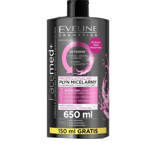 EVELINE Facemed+ Profesjonalny płyn micelarny 3w1 650 ml