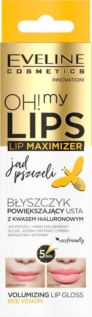 EVELINE Oh! My Lips Maximizer Balsam powiększający usta Jad Pszczeli 4.5 ml