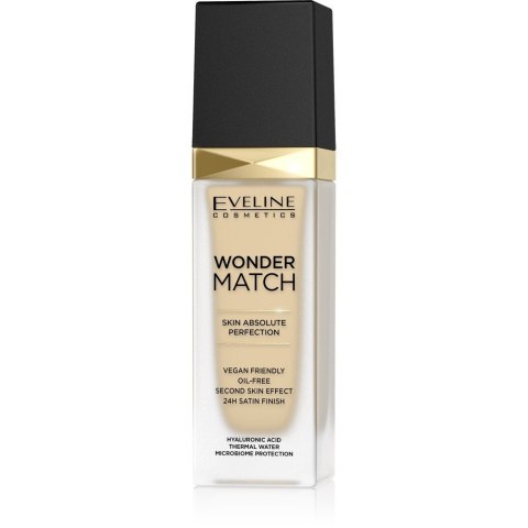 EVELINE Wonder Match Podkład dopasowujący się do cery nr 05 Light Porcellain 30 ml EVELINE Wonder Match Podkład dopasowujący się do cery nr 05 Light Porcellain 30 ml