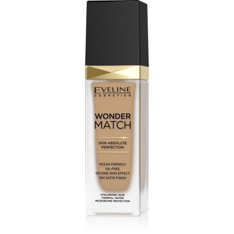 EVELINE Wonder Match Podkład dopasowujący się do cery nr 40 Sand 30 ml EVELINE Wonder Match Podkład dopasowujący się do cery nr 40 Sand 30 ml