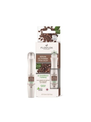 FLOSLEK Oczy Serum do powiek i pod oczy ze świetlikiem i kofeiną 15 ml