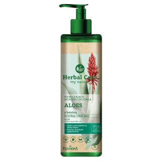 HERBAL CARE Nawilżające mleczko do ciała Aloes z betainą 400 ml