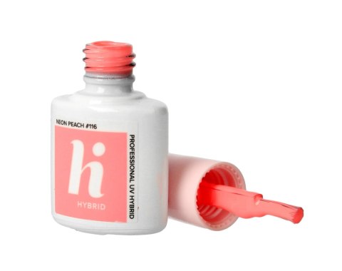 HI HYBRID Lakier hybrydowy Pop #116 Neon Peach 5 ml HI HYBRID Lakier hybrydowy Pop #116 Neon Peach 5 ml