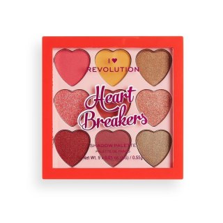 I HEART REVOLUTION Heartbreakers Paleta 9 cieni do powiek Courage