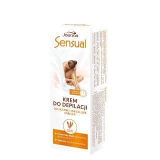 JOANNA Sensual Krem do depilacji miejsc wrażliwych - Mleczko owsiane 100 g