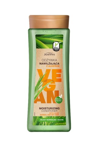 JOANNA Vegan Odżywka nawilżająca z aloesem - włosy normalne i suche 300 g