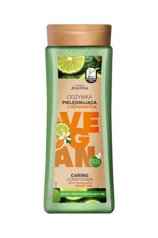 JOANNA Vegan Odżywka pielęgnująca z bergamotką - włosy przetłuszczające się 300 g