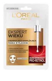 LOREAL Exspert Wieku 45+ Maska na tkaninie ujędrniająca 30 g