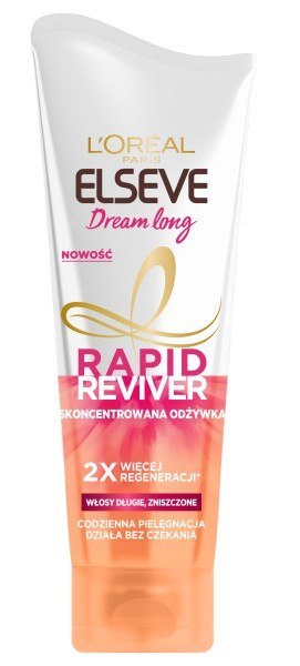 LOREAL ELSEVE Rapid Reviver Odżywka Dream Long do włosów długich i zniszczonych 180 ml LOREAL ELSEVE Rapid Reviver Odżywka Dream Long do włosów długich i zniszczonych 180 ml