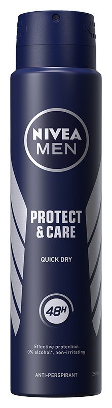 NIVEA MEN Antyperspirant w sprayu Protect & Care 250 ml