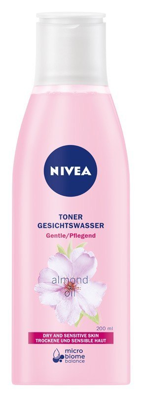 NIVEA Tonik łagodzący do twarzy Almond Oil - cera sucha i wrażliwa 200 ml