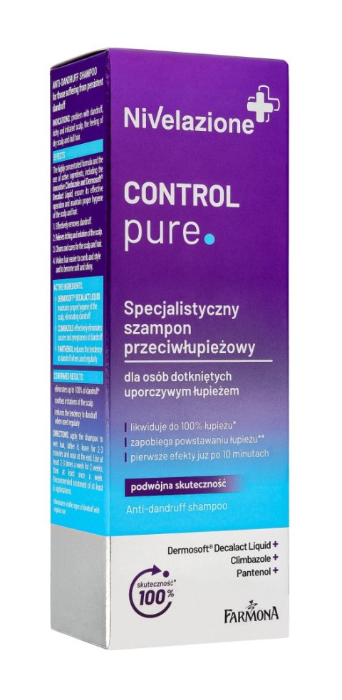 NIVELAZIONE Control Pure Specjalistyczny szampon przeciwłupieżowy 100 ml