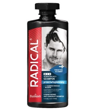 RADICAL Men Szampon wzmacniający przeciwłupieżowy dla mężczyzn 400 ml