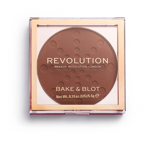 REVOLUTION Bake & Blot Puder prasowany Deep Dark 5.5g REVOLUTION Bake & Blot Puder prasowany Deep Dark 5.5g