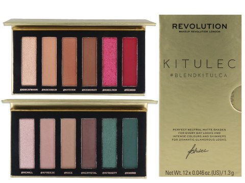REVOLUTION X Kitulec Blend paleta cieni do powiek 2 szt REVOLUTION X Kitulec Blend paleta cieni do powiek 2 szt
