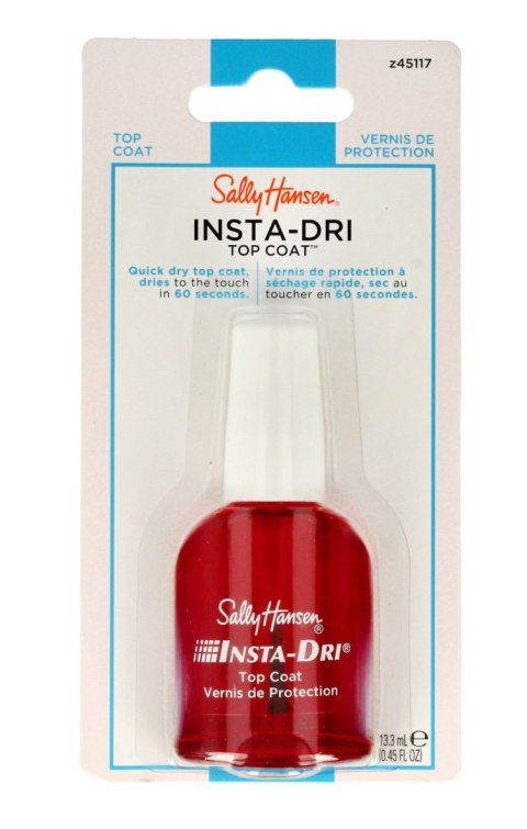 SALLY HANSEN Insta-Dri Top Coat Preparat wysuszający lakier do paznokci 13,3 ml SALLY HANSEN Insta-Dri Top Coat Preparat wysuszający lakier do paznokci 13,3 ml