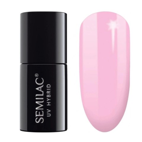 SEMILAC Lakier hybrydowy 003 Sweet Pink 7 ml SEMILAC Lakier hybrydowy 003 Sweet Pink 7 ml