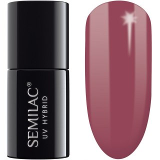 SEMILAC Lakier hybrydowy 005 Berry Nude 7 ml