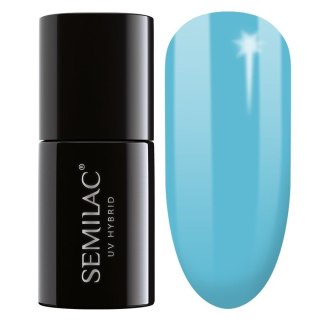 SEMILAC Lakier hybrydowy 044 Intense Blue 7 ml