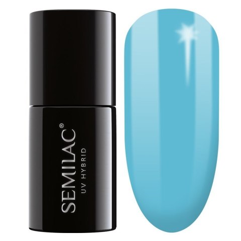 SEMILAC Lakier hybrydowy 044 Intense Blue 7 ml SEMILAC Lakier hybrydowy 044 Intense Blue 7 ml