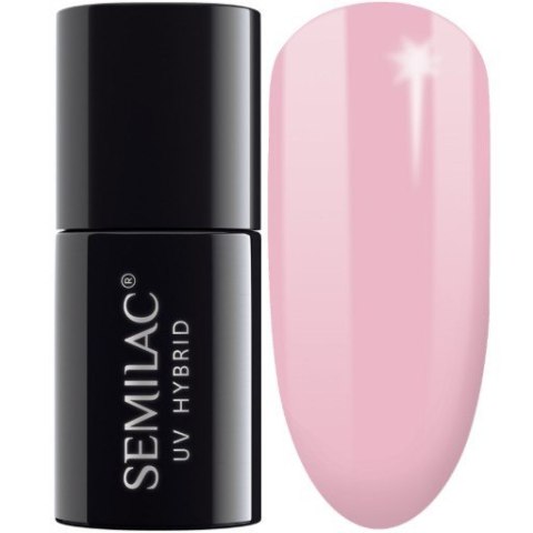 SEMILAC Lakier hybrydowy 047 Pink Peach Milk 7 ml SEMILAC Lakier hybrydowy 047 Pink Peach Milk 7 ml