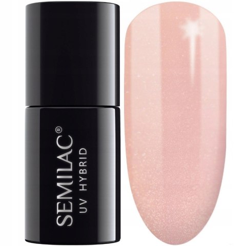 SEMILAC Lakier hybrydowy 054 Pale Peach Glow - TRANSPARENTNY 7 ml SEMILAC Lakier hybrydowy 054 Pale Peach Glow - TRANSPARENTNY 7 ml