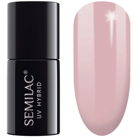SEMILAC Lakier hybrydowy 057 Nude Beige Rose 7 ml SEMILAC Lakier hybrydowy 057 Nude Beige Rose 7 ml