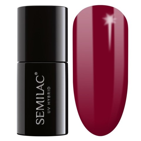 SEMILAC Lakier hybrydowy 071 Deep Red 7 ml SEMILAC Lakier hybrydowy 071 Deep Red 7 ml